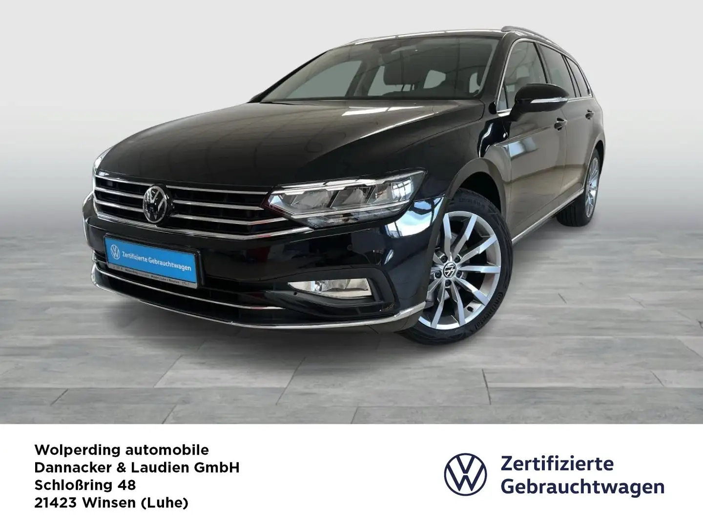Volkswagen Passat Variant 1.5 TSI DSG Elegance Bluetooth Navi Noir - 1