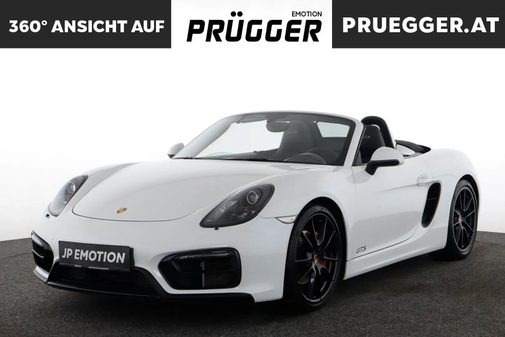 Porsche Boxster 981 GTS PDK INTERIEUR GTS APPROVED 04/27 Weiß - 1