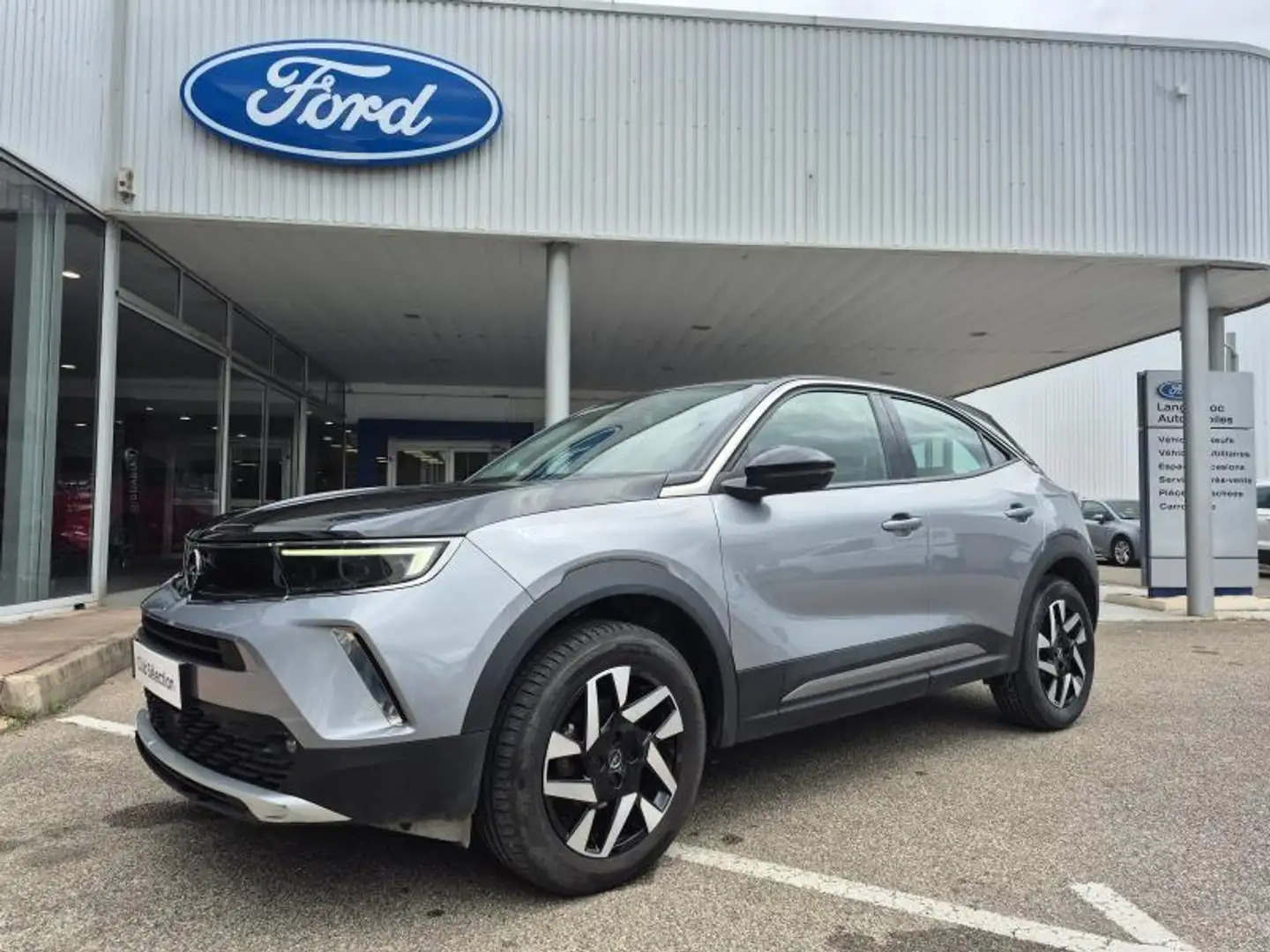 Opel Mokka 1.5 D 110ch Elegance Gris - 2