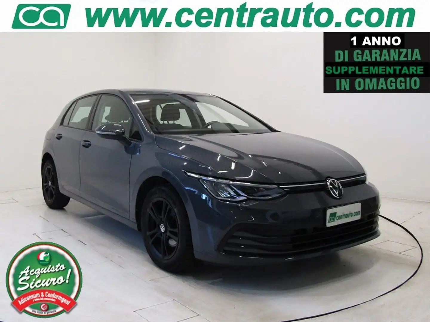 Volkswagen Golf 1.0 TSI Life Manuale 5p 110CV Grigio - 1