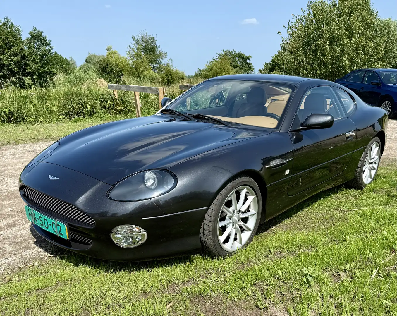 Aston Martin DB7 5.9 V12 Vantage Zwart - 1