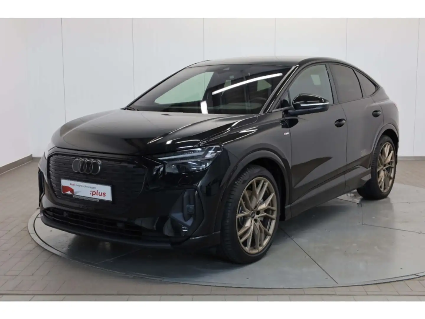 Audi Q4 e-tron Sportback 55qu. edition S line AHK/21'' Noir - 2