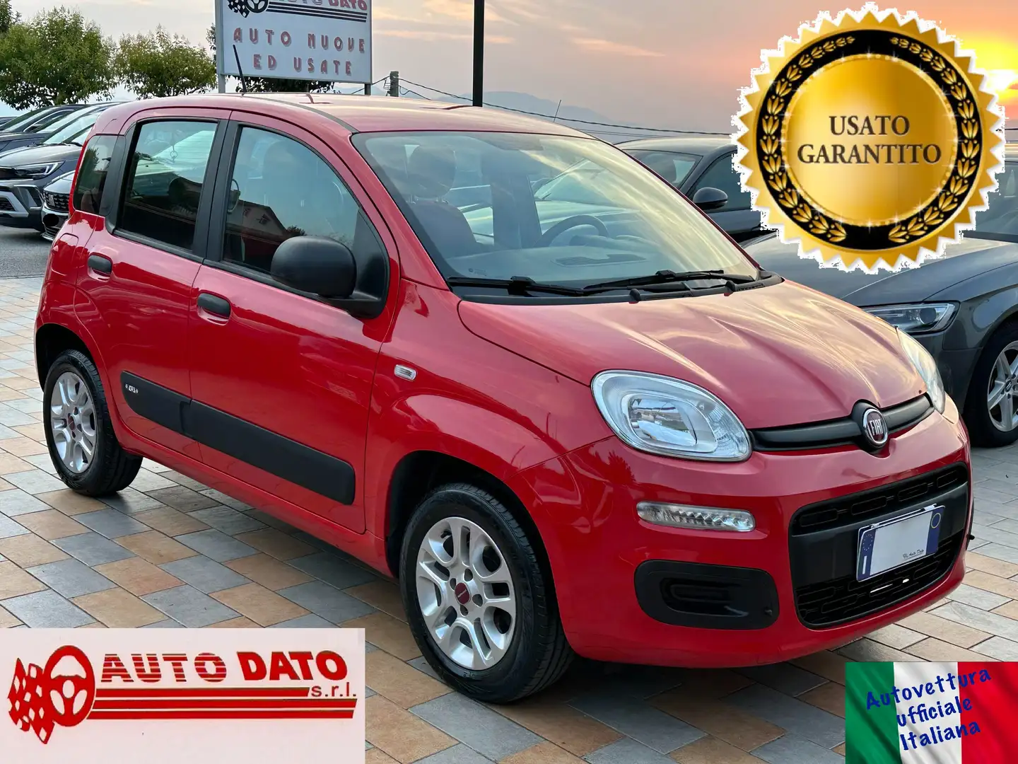 Fiat Panda New 1.2 69 cv. EASY Rosso - 1