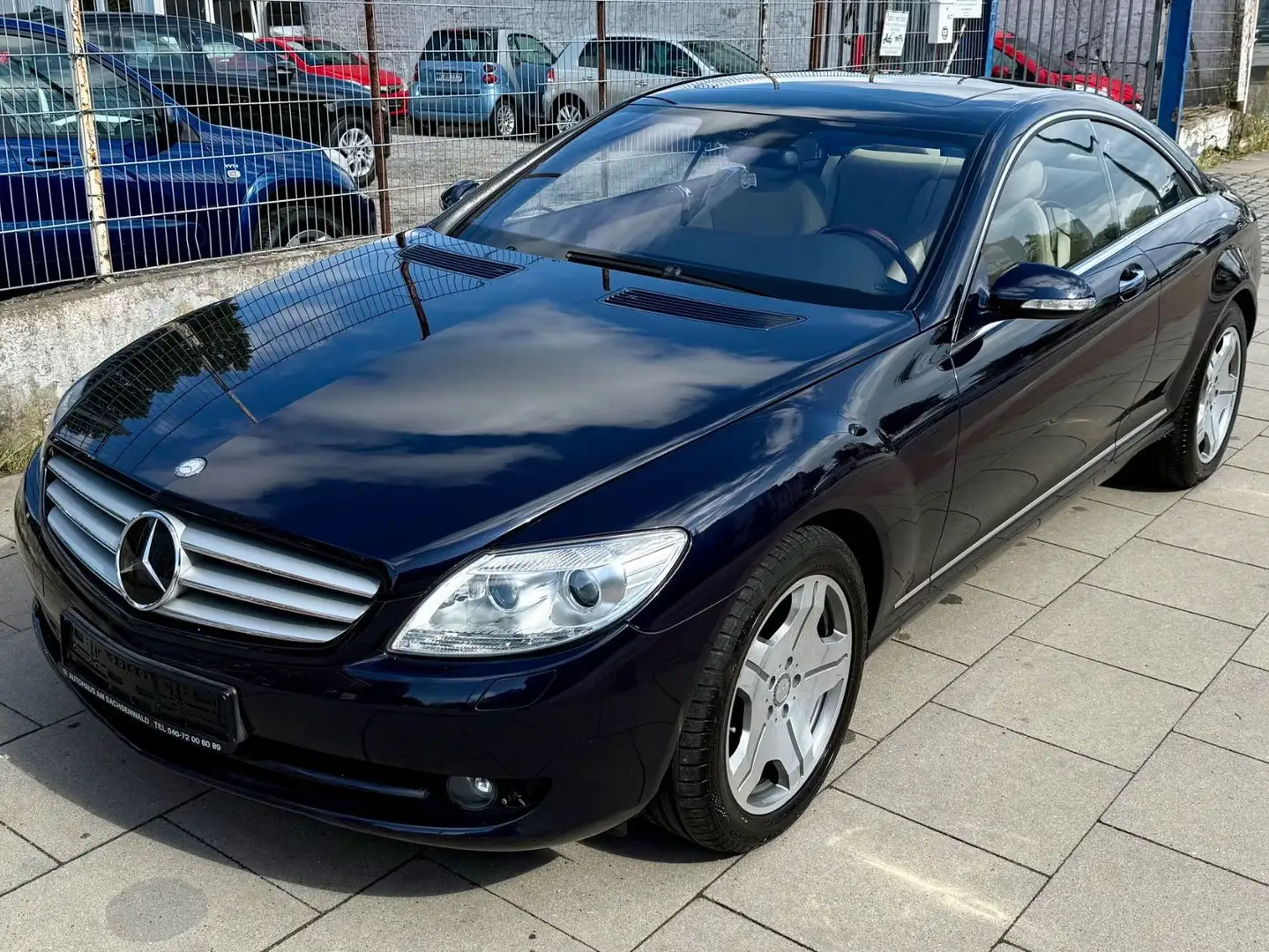 Mercedes-Benz CL 500 CL Coupe CL 500/ 1.Hand/ VOLL! Bleu - 1