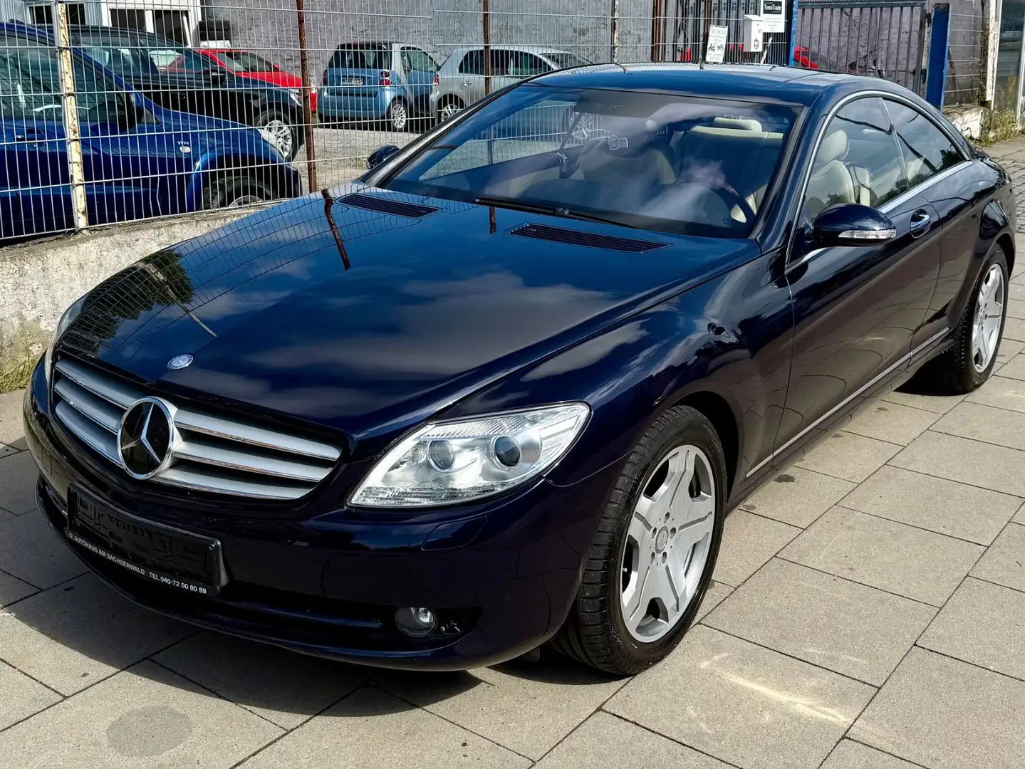 Mercedes-Benz CL 500 CL Coupe CL 500/ 1.Hand/ VOLL! Bleu - 2