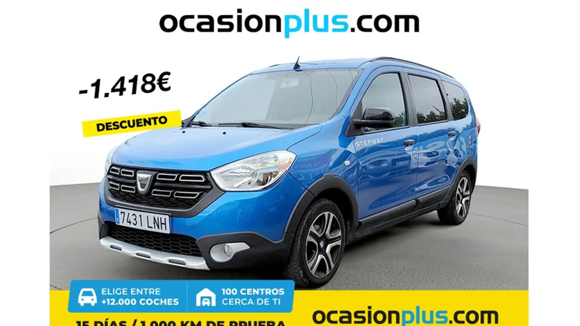 Dacia Lodgy 1.6 GLP Stepway Serie Limitada Aniversario 7pl. 80 Azul - 1