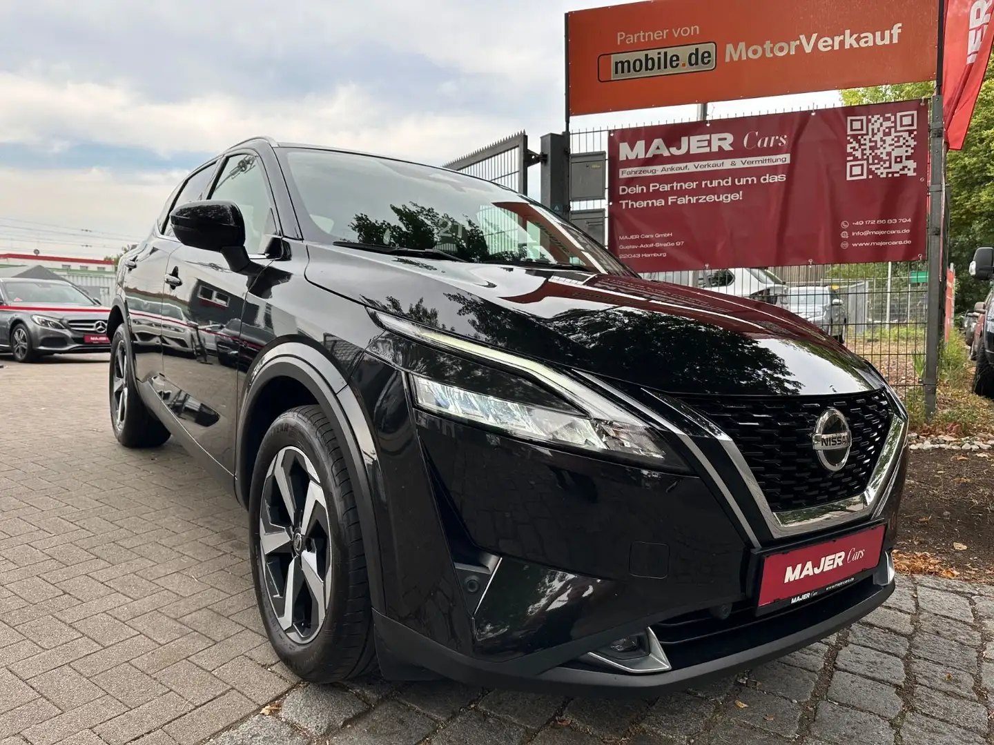 Nissan Qashqai N-Connecta*ACC*360*LED*KEYLESS*CAM Schwarz - 1