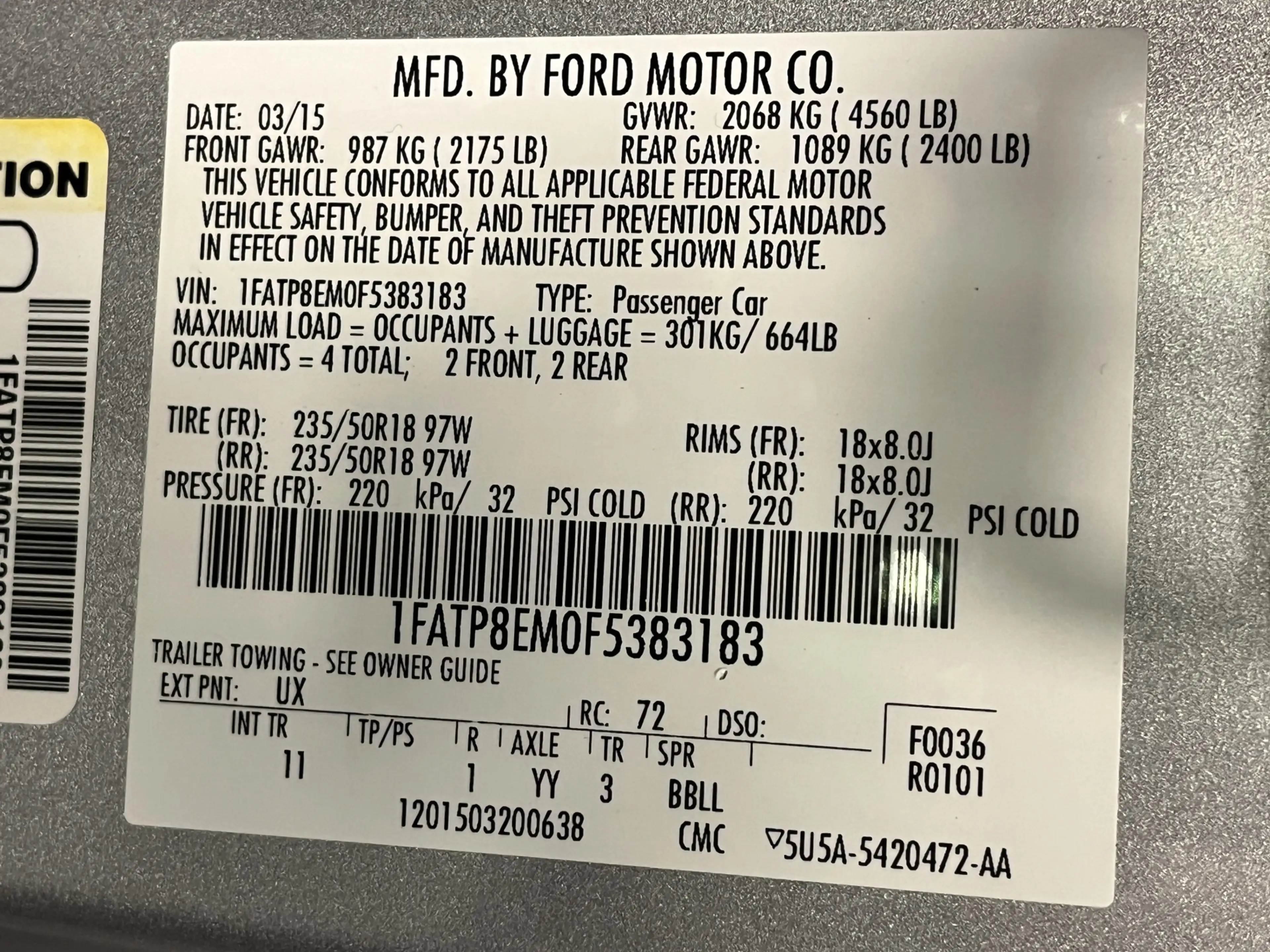 Ford Mustang Convertible 3.7i V6 Premium 305PK Automaat Lederen — photo 30