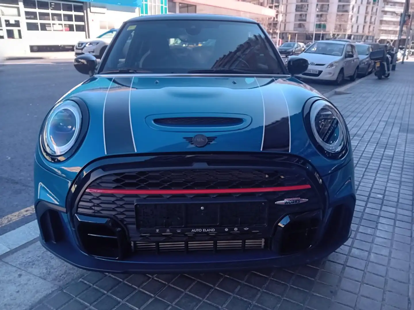 MINI Cooper Facelift Bleu - 2