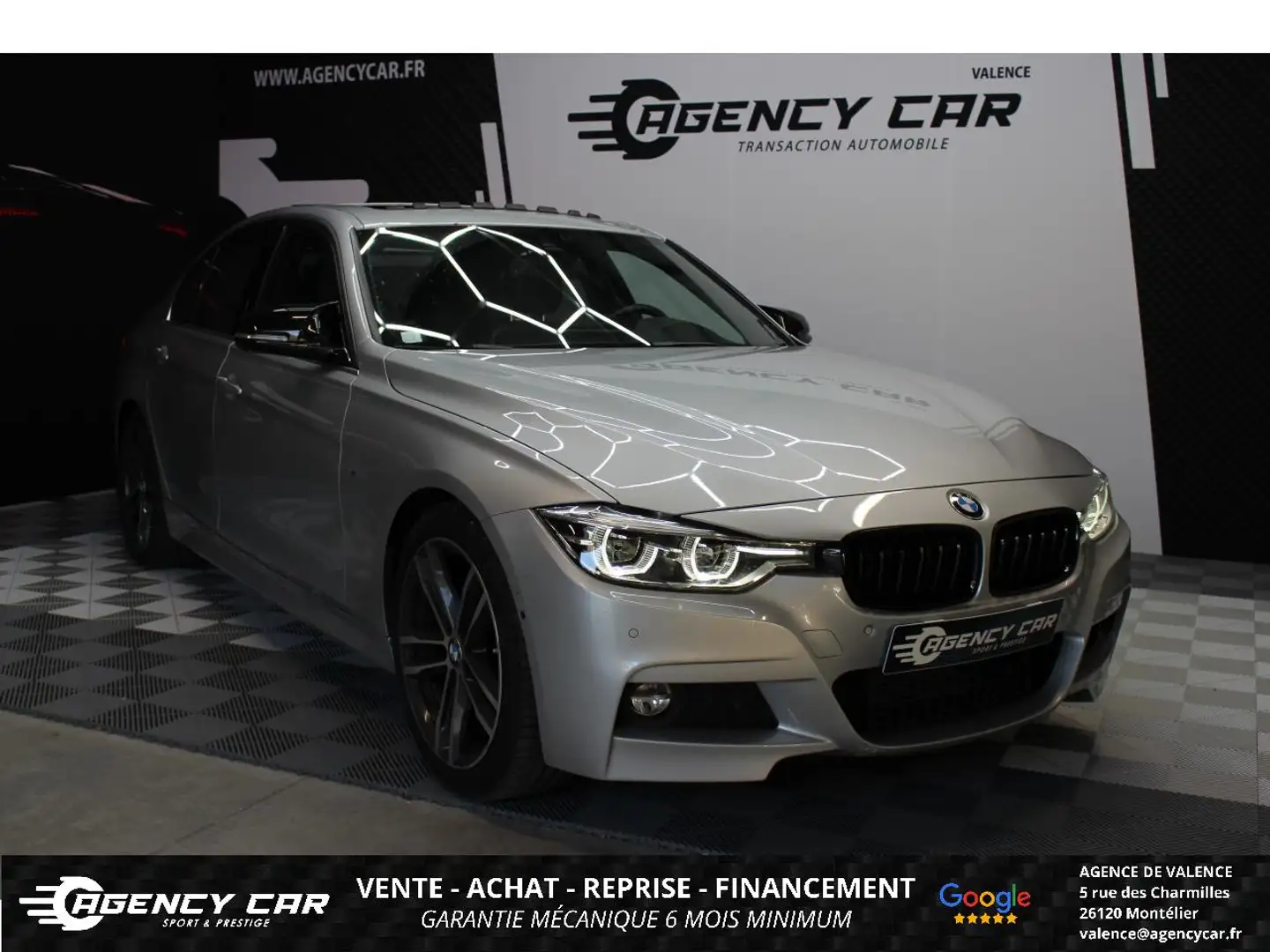 BMW 320 320d M Sport Ultimate - ORIGINE FRANCE SUIVI COMPLET BMW Gris - 1