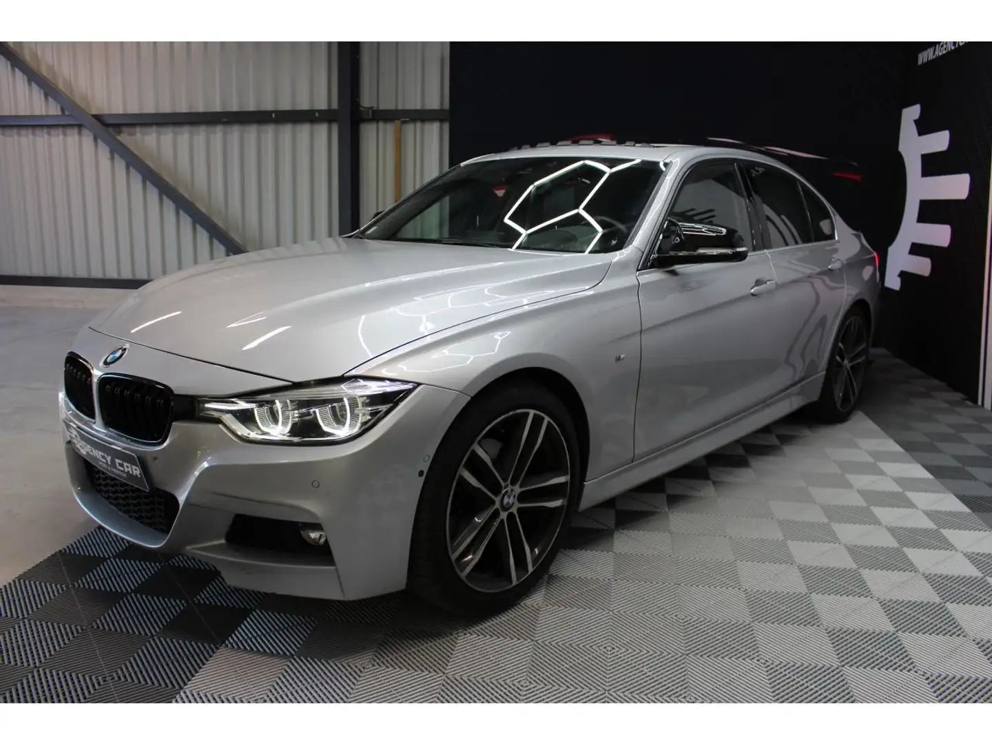 BMW 320 320d M Sport Ultimate - ORIGINE FRANCE SUIVI COMPLET BMW Gris - 2