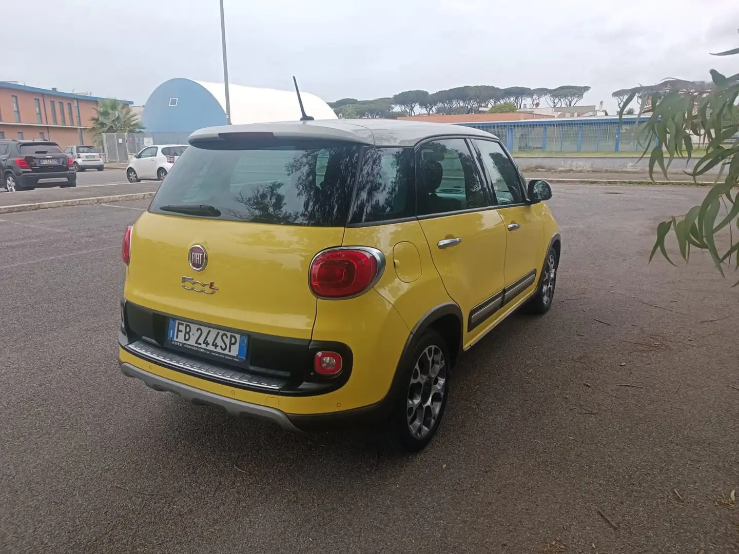 Fiat 500L 500L 2012 1.6 mjt Trekking 120cv Jaune - 2