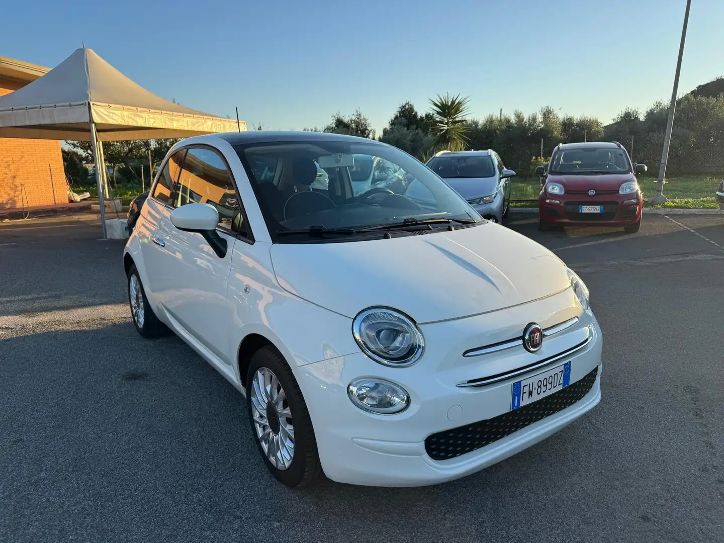 Fiat 500 500 1.2 Lounge 69CV EURO6d-TEMP 2019 Blanc - 2