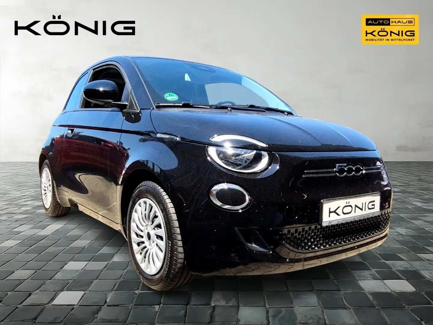 Fiat 500e MY23 Elektro Klimaautomatik Schwarz - 2