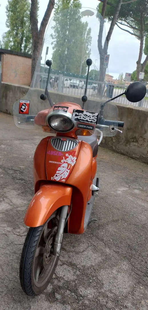 Aprilia Scarabeo 50 2T Portocaliu - 2