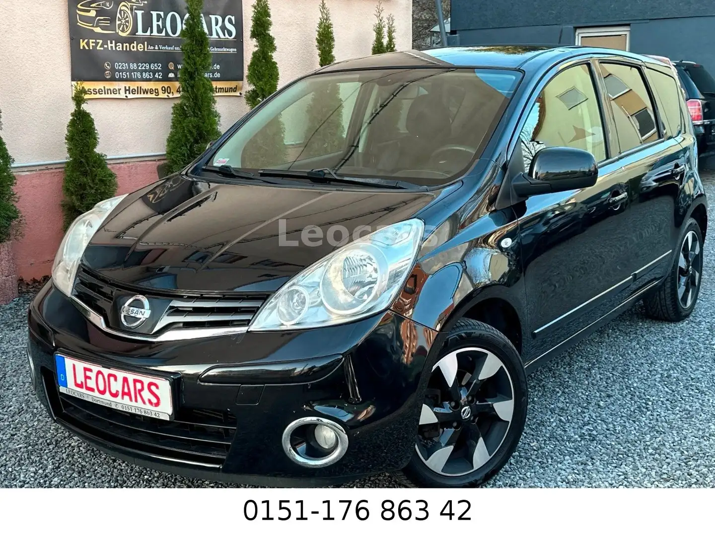 Nissan Note 1.5 dCi Einpark/Navi/Anhg/Tempo Schwarz - 1