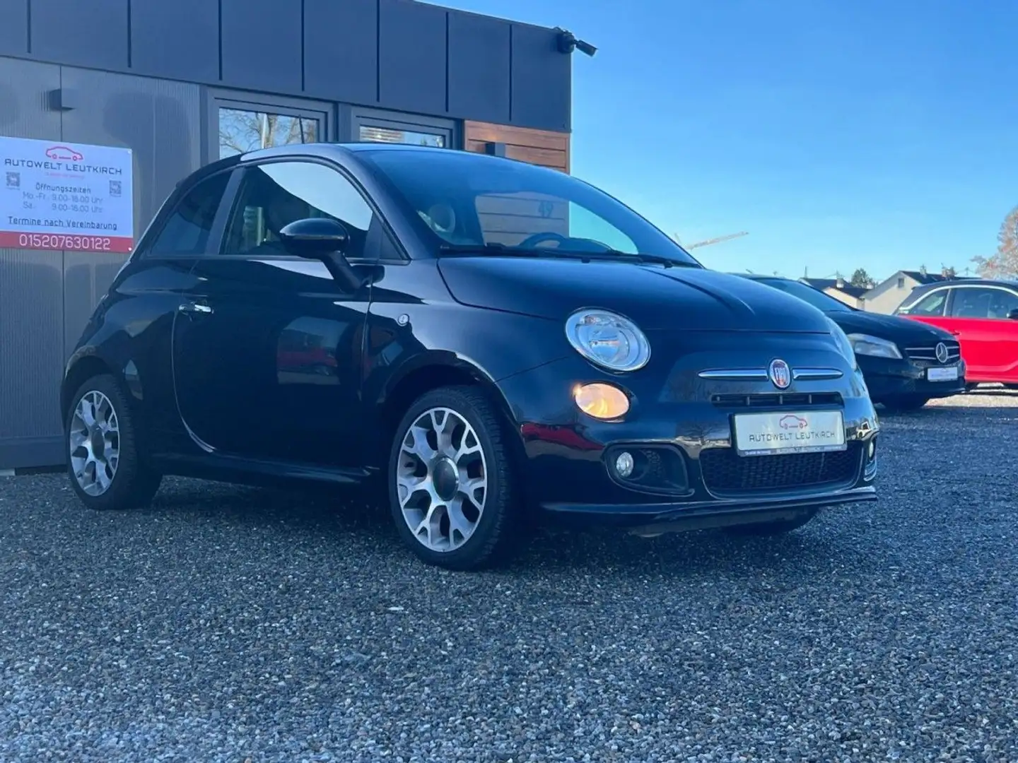 Fiat 500 500 S TEILL KLIMA SERVO ALL BLACK Klima Schwarz - 2