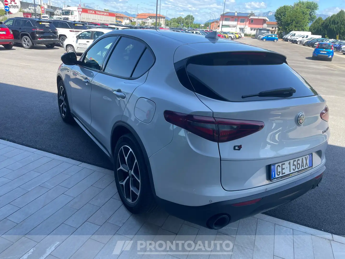 Alfa Romeo Stelvio 2.2 t sprint q4 190cv auto Grigio - 2