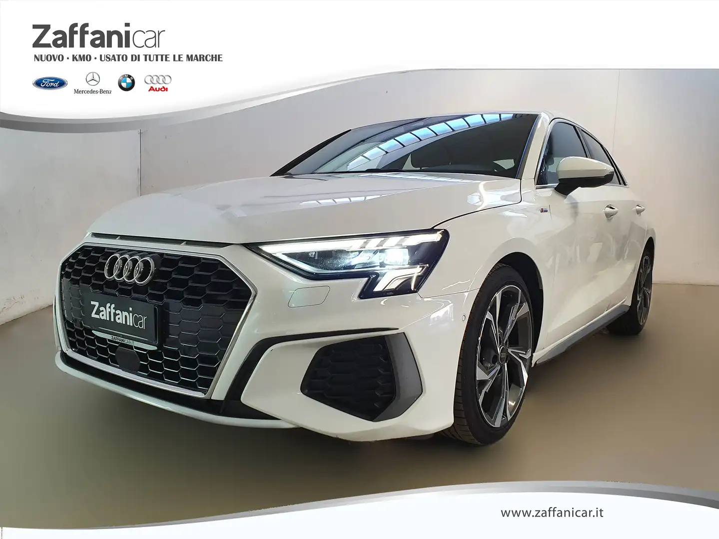 Audi A3 Sportback 30 2.0 tdi S line edition s-tronic Bianco - 1