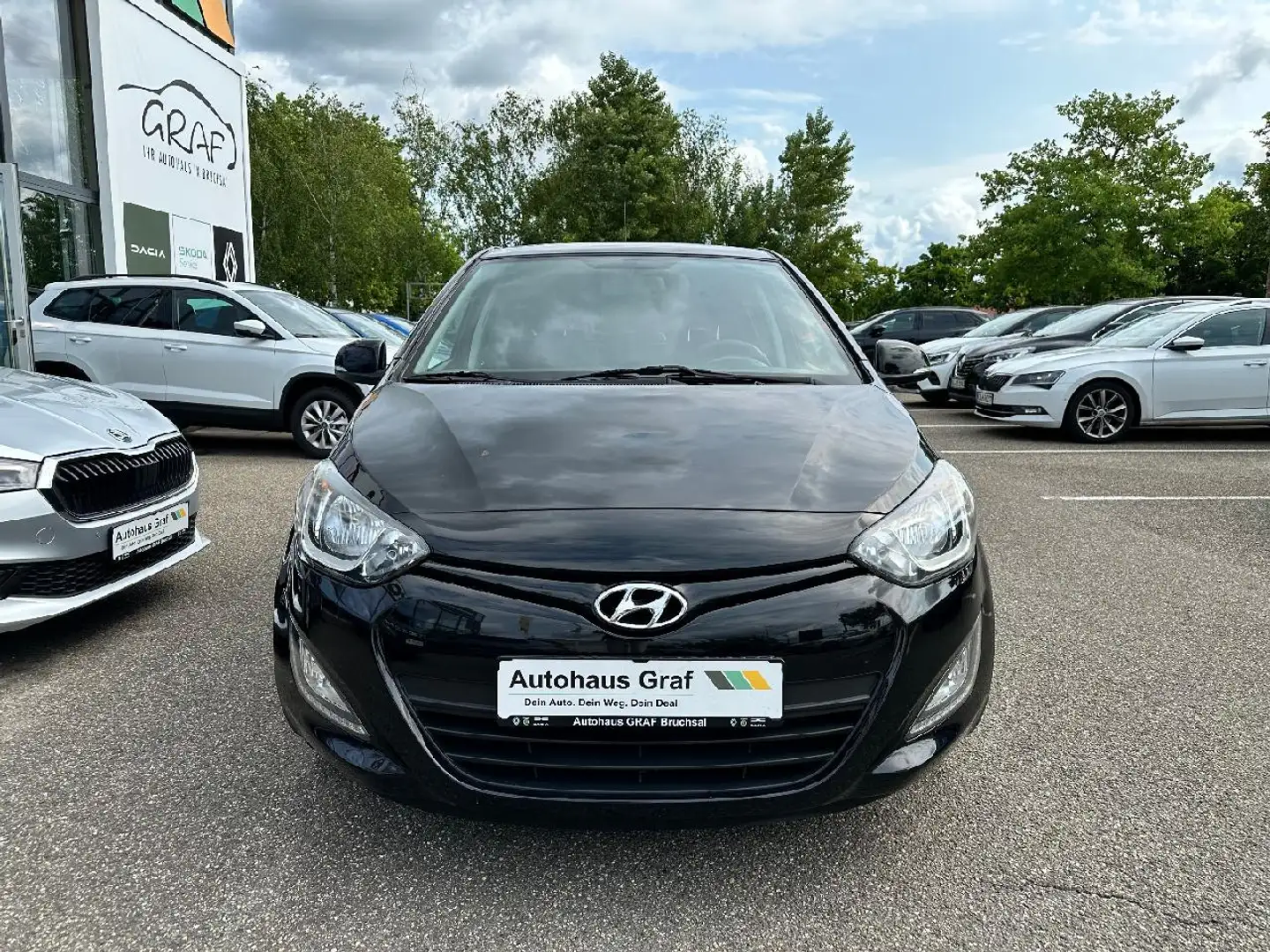 Hyundai i20 i20 Classic *Klima*Servo*Zentral*Sitzheizung Schwarz - 2