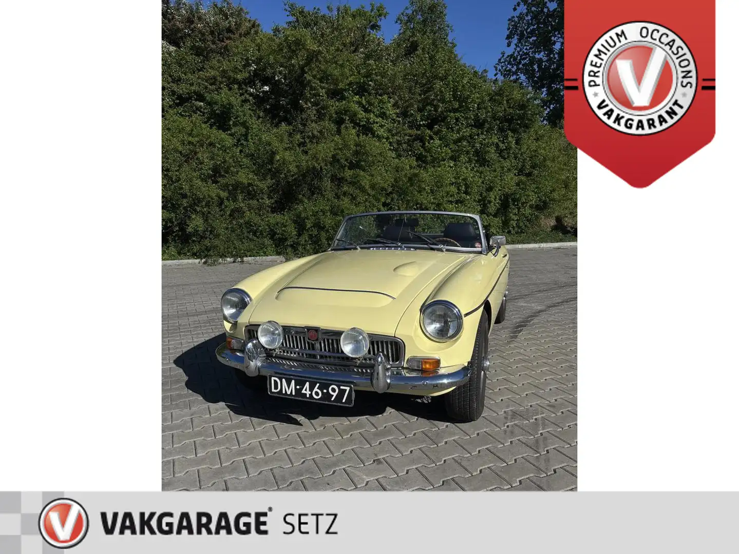 MG MGC MG-C CONVERTIBLE 6 CILINDER Gelb - 1