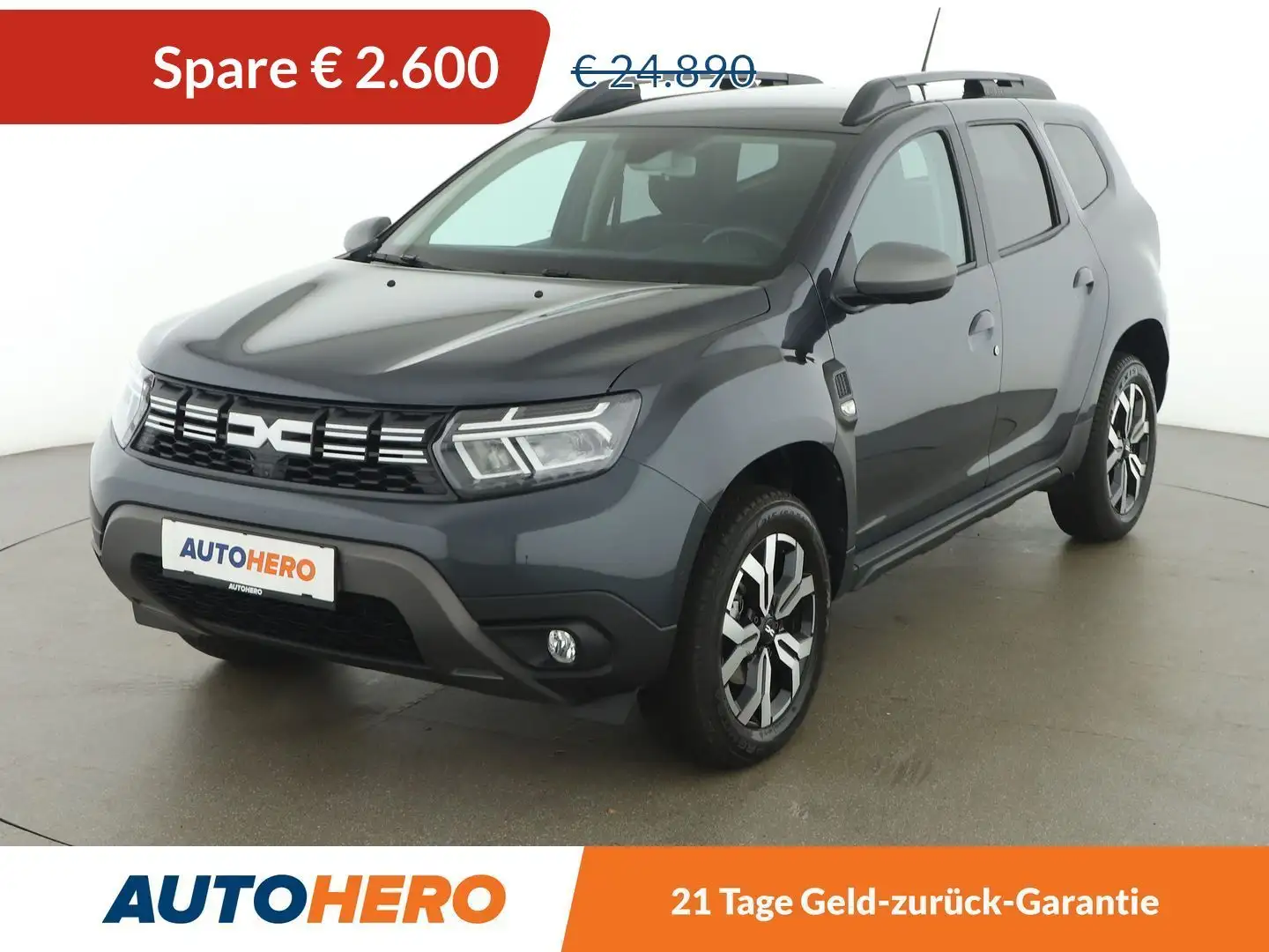 Dacia Duster 1.3 TCe Journey Aut. *TEMP*NAVI*BT*SHZ*360*AHK* Grau - 1