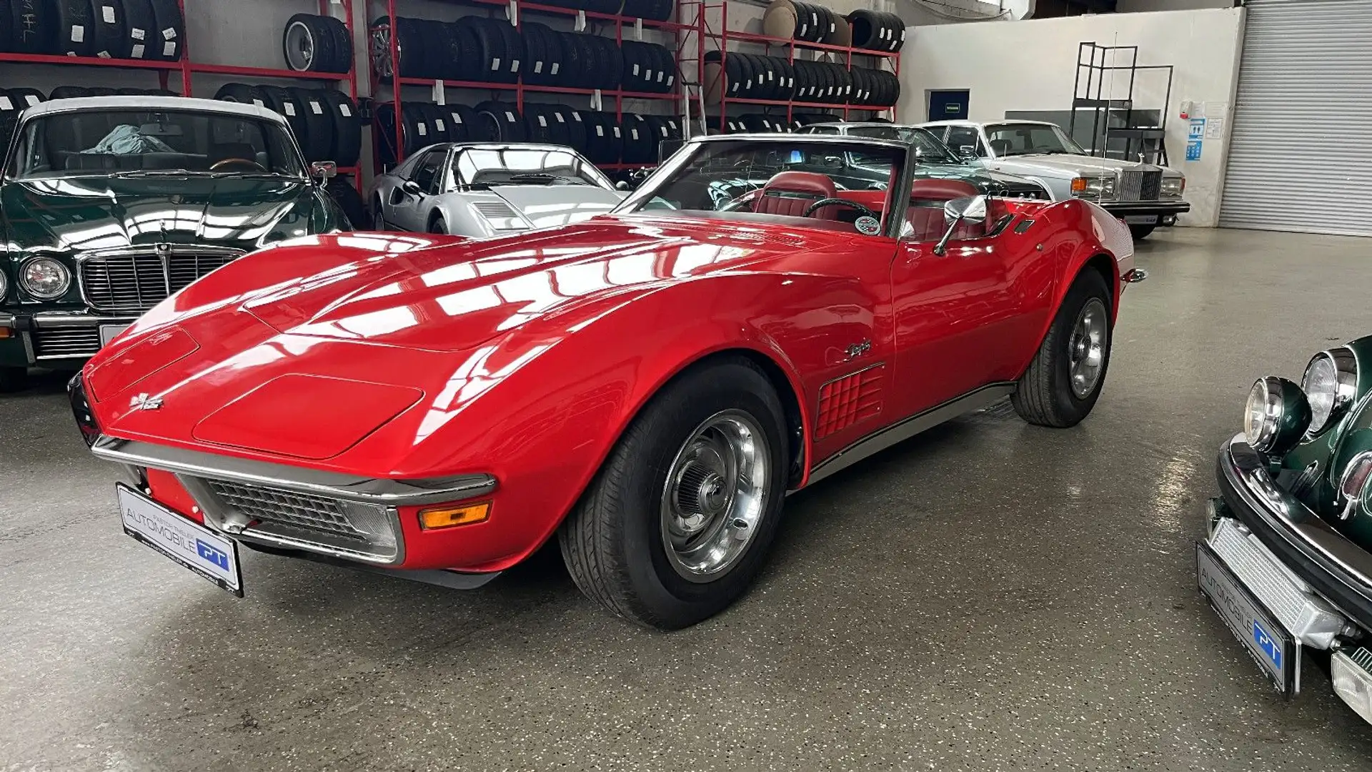 Corvette C3 Convertible "Matching Numbers" Rood - 1