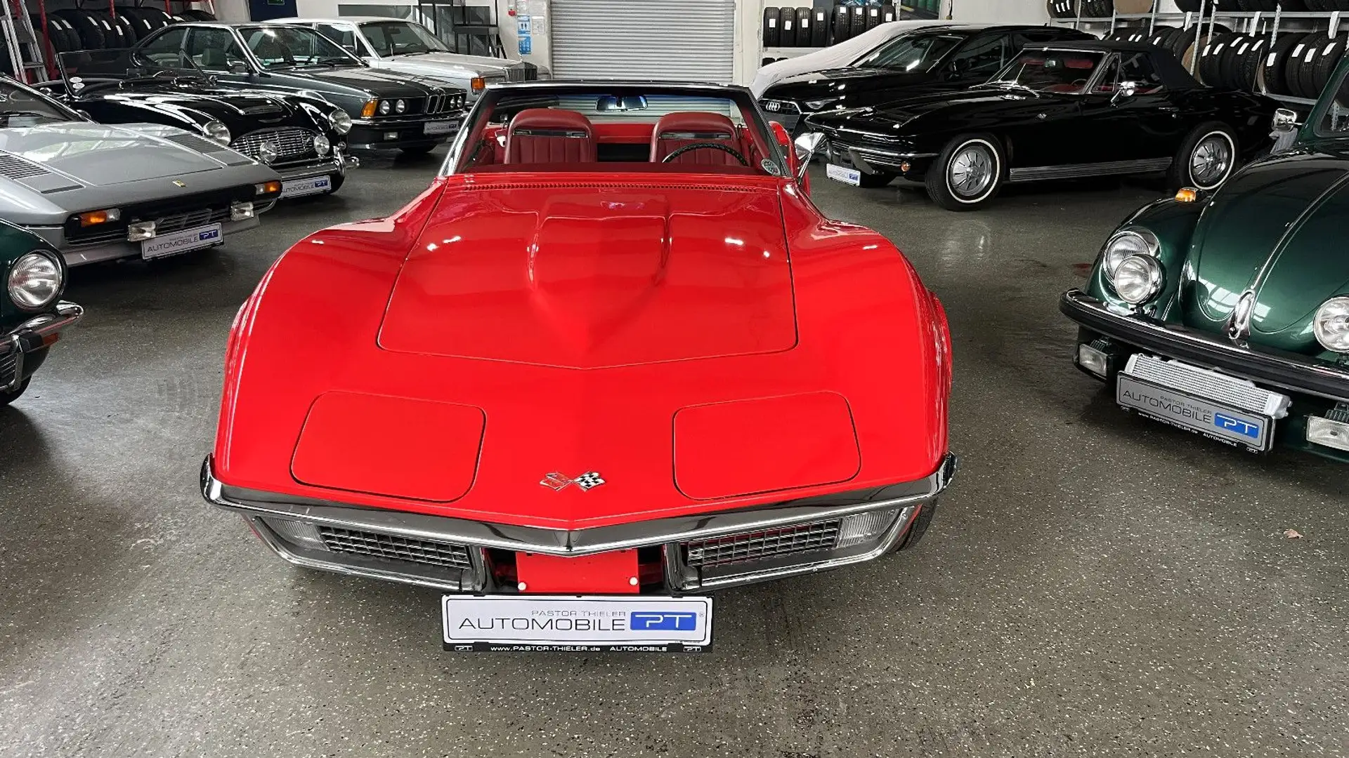Corvette C3 Convertible "Matching Numbers" Rood - 2