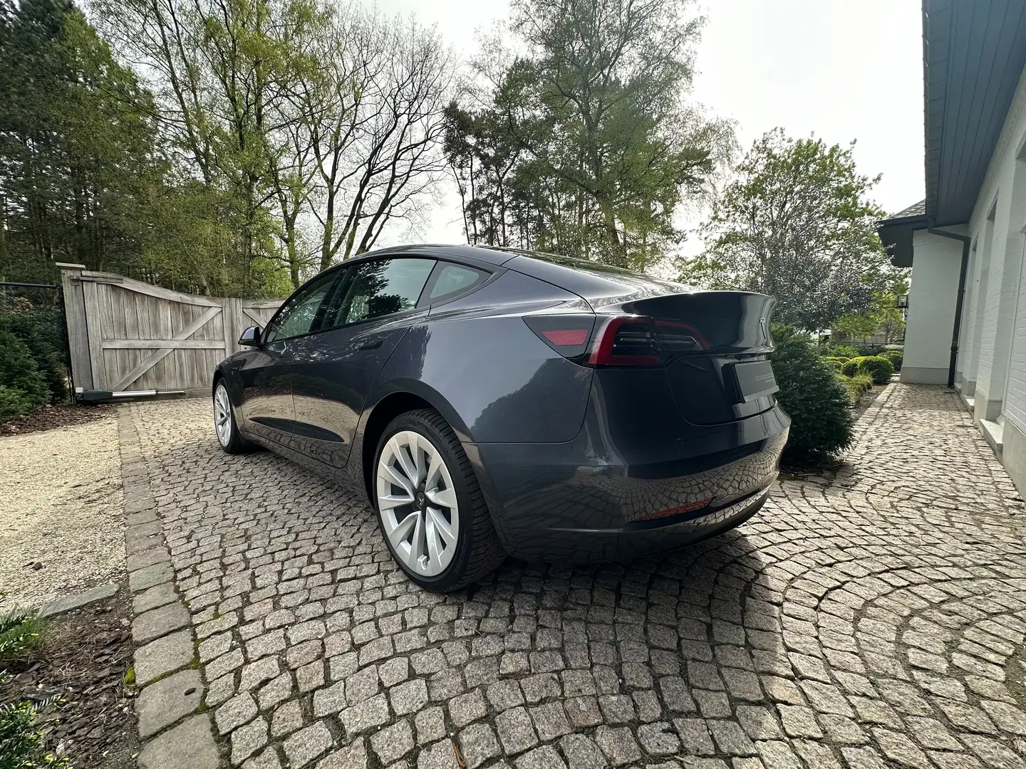 Tesla Model 3 78 kWh AWD Long Range (366kW) Topstaat! PROMO Gris - 2