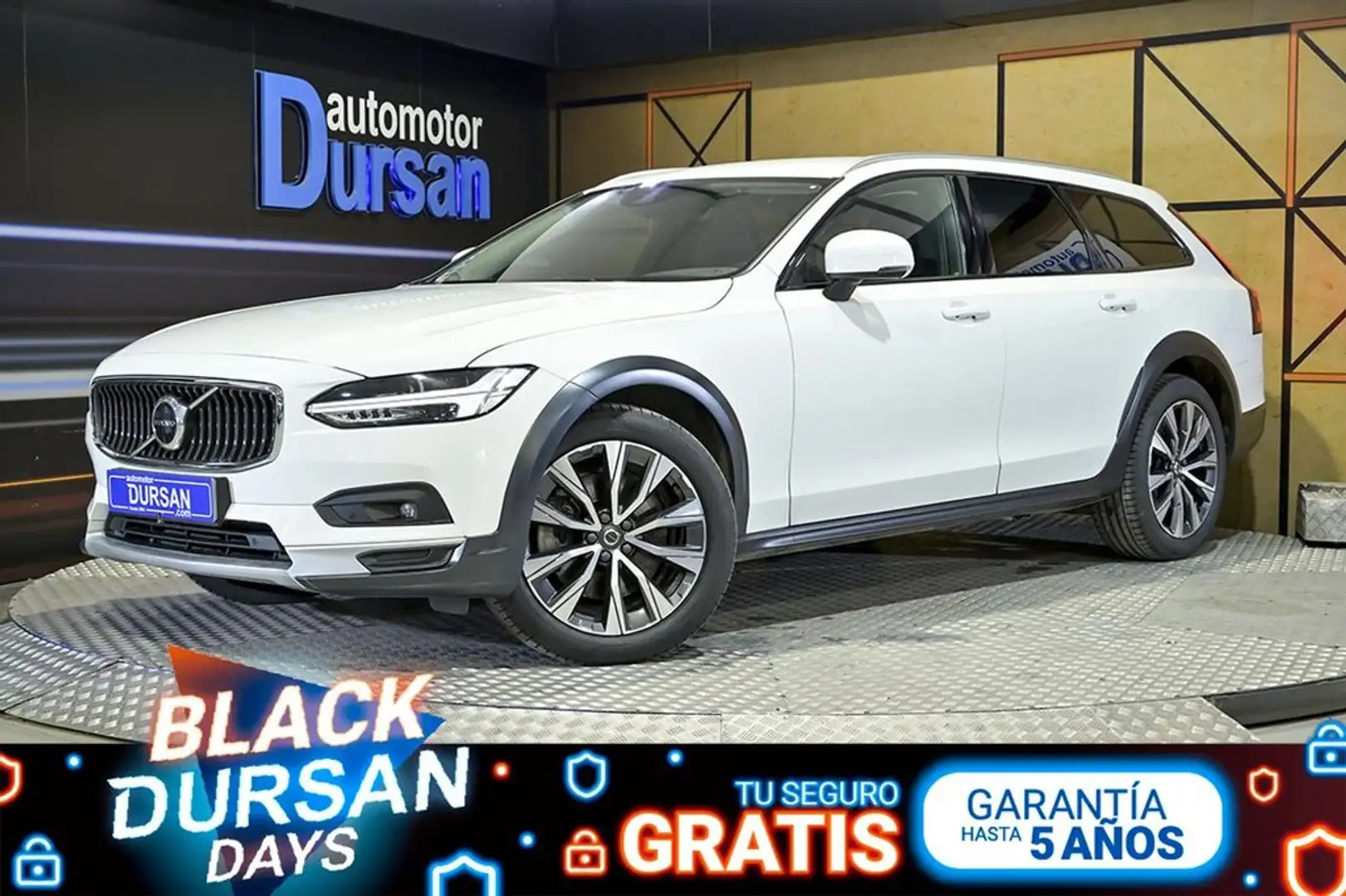 Volvo V90 2.0 B4 D Pro AWD Auto Blanc - 1