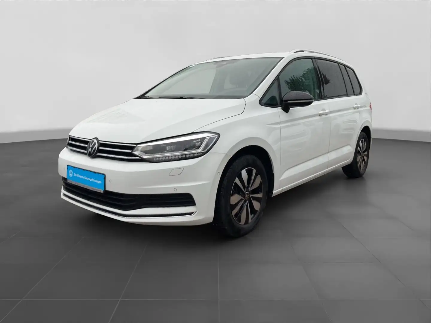 Volkswagen Touran 1.5 TSI DSG GOAL 7-SITZE IQ.LIGHT AHK Weiß - 2