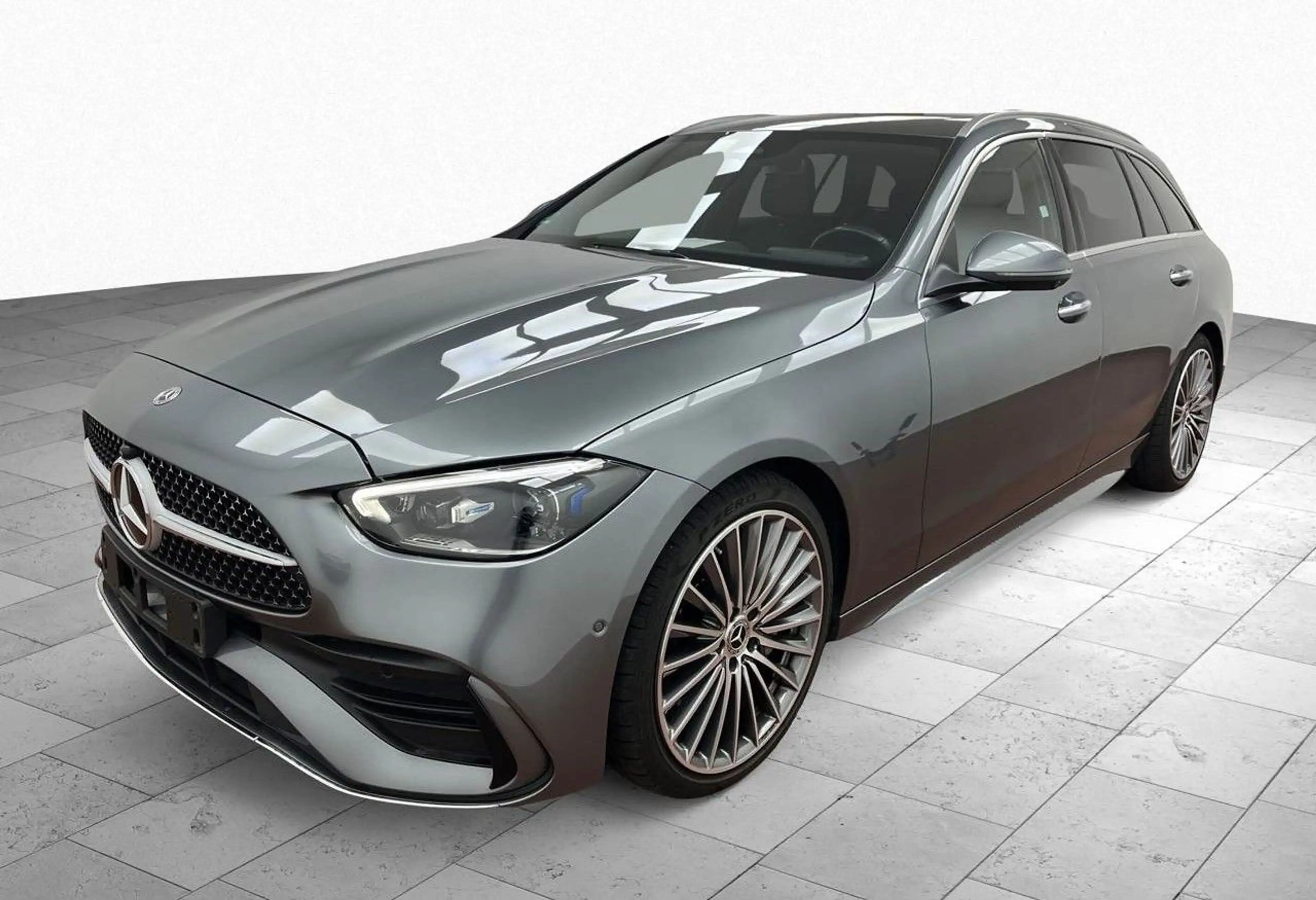 Mercedes-Benz C 220 d AMG 2x AHK*360*19L*Alcantara*LED*Burmest — photo 2