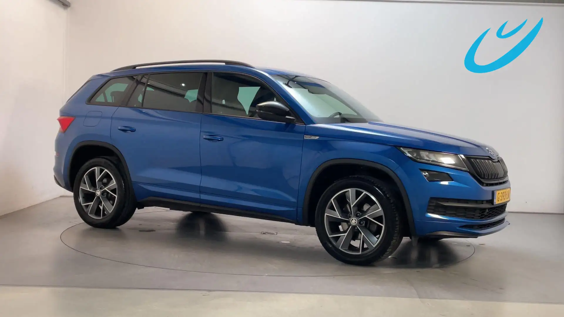 Skoda Kodiaq 1.5 TSI 150pk DSG Sportline Business 7p. Virtual C Bleu - 1