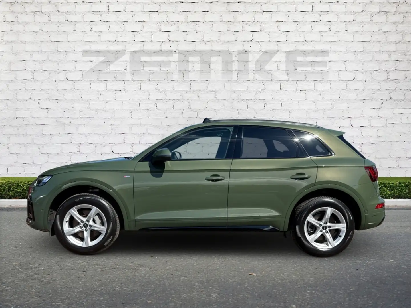 Audi Q5 50 TDI quattro S tronic S line El. Panodach Navi L Grün - 2