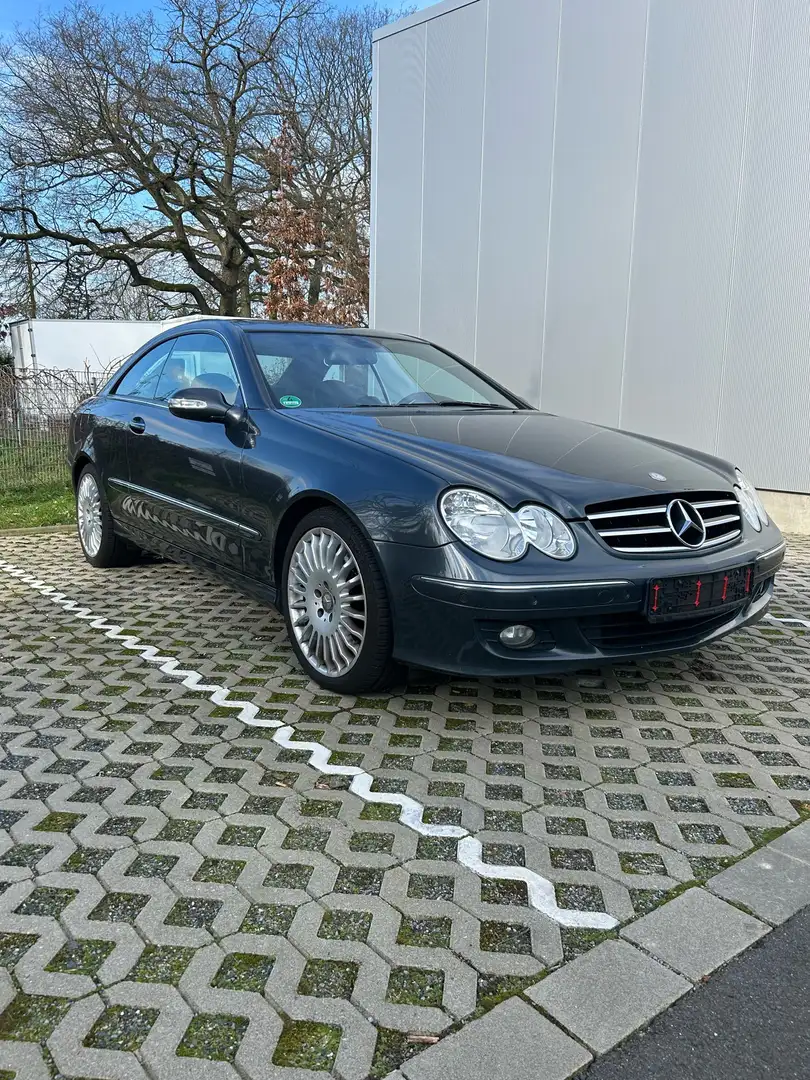 Mercedes-Benz CLK 220 Coupe CDI Automatik Avantgarde DPF TÜV NEUE Albastru - 2