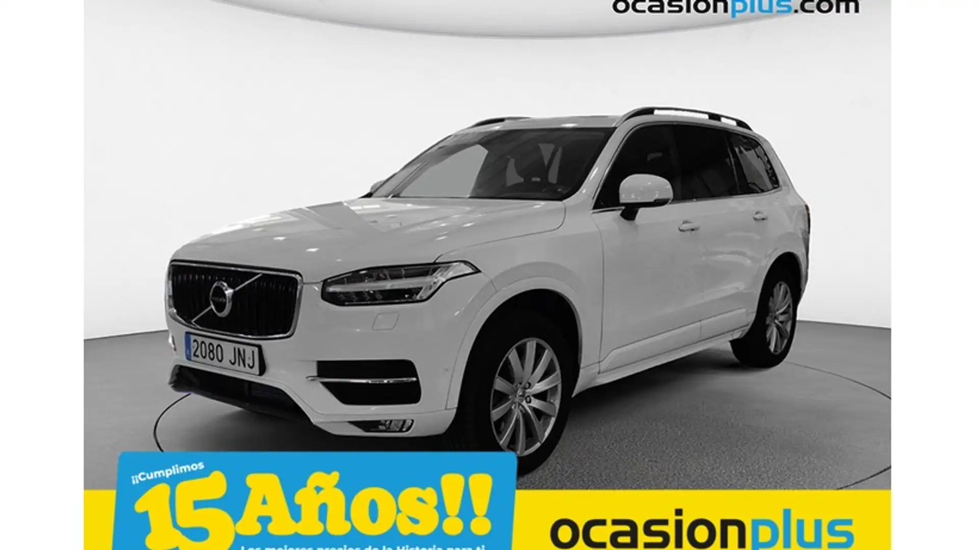 Volvo XC90 D5 Momentum AWD 225 Aut. Blanc - 1