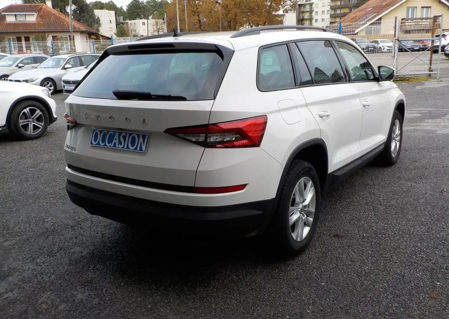 Skoda Kodiaq 2.0 TDI 150 SCR STYLE DSG7 7Places Blanc - 2