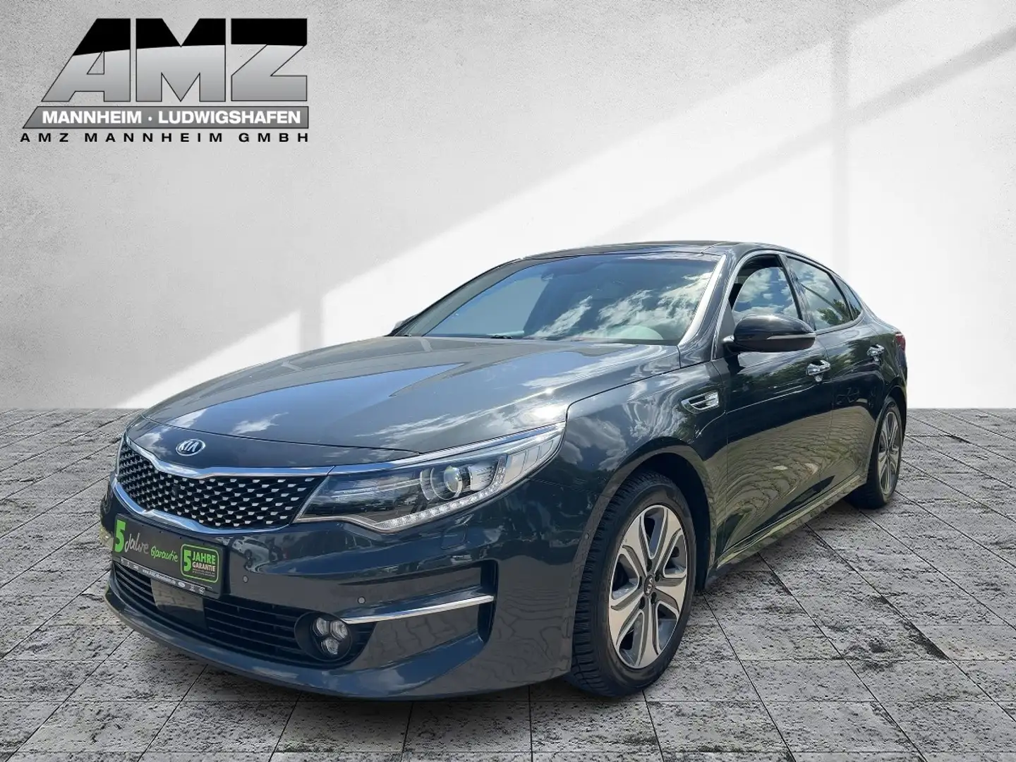 Kia Optima 1.7 CRDi ISG Spirit Matrix+ACC+Navi+Pano Gris - 2