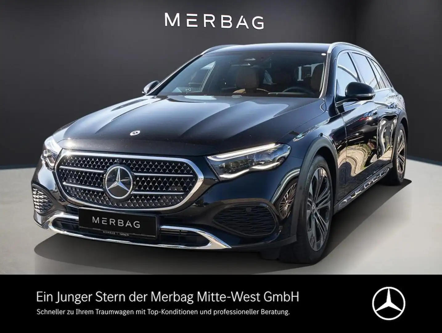 Mercedes-Benz E 300 de 4M AT SpurW ParkAss. SpurH Navi Luft Schwarz - 1