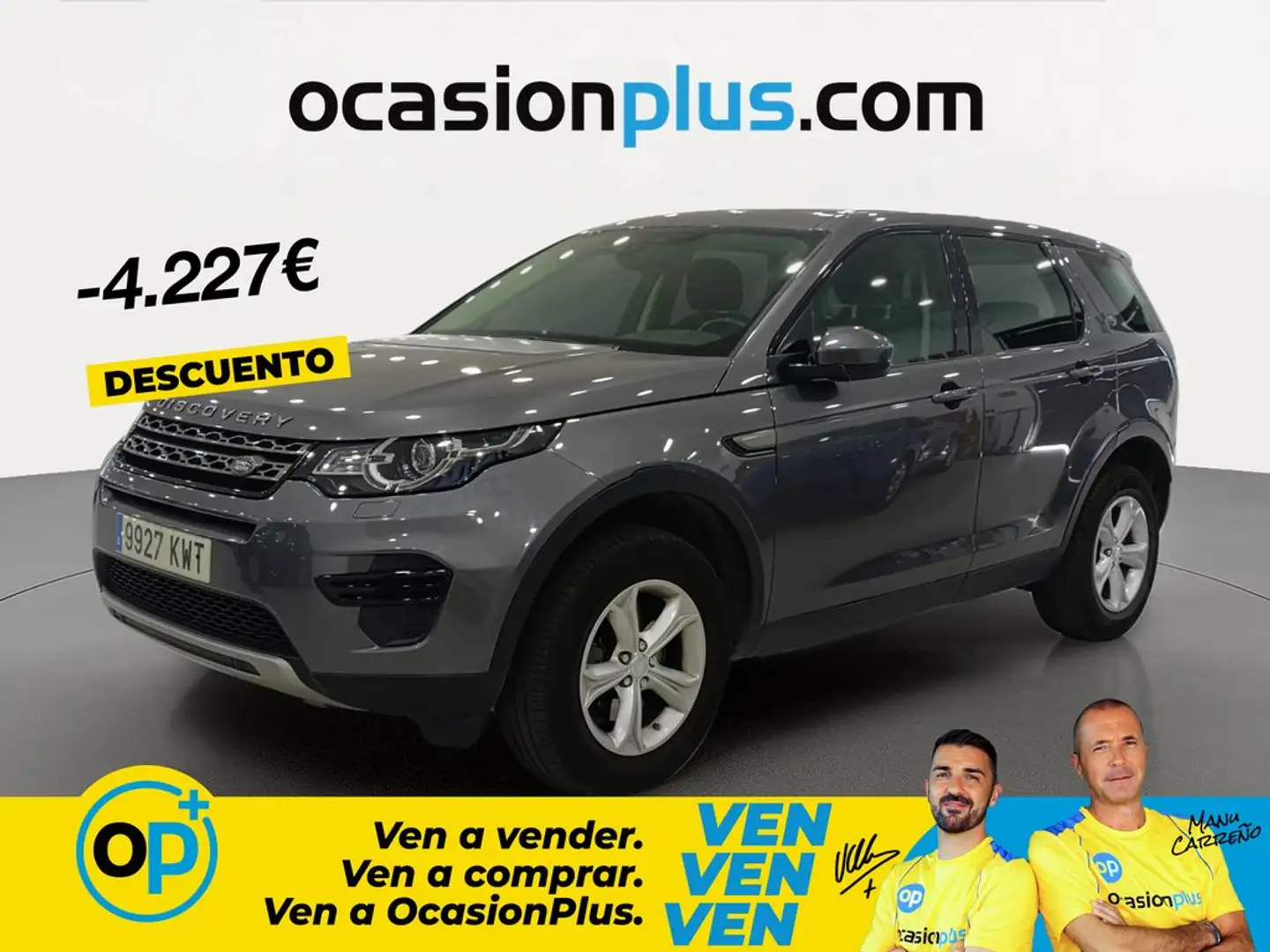 Land Rover Discovery Sport 2.0TD4 SE 4x4 150 Gris - 1