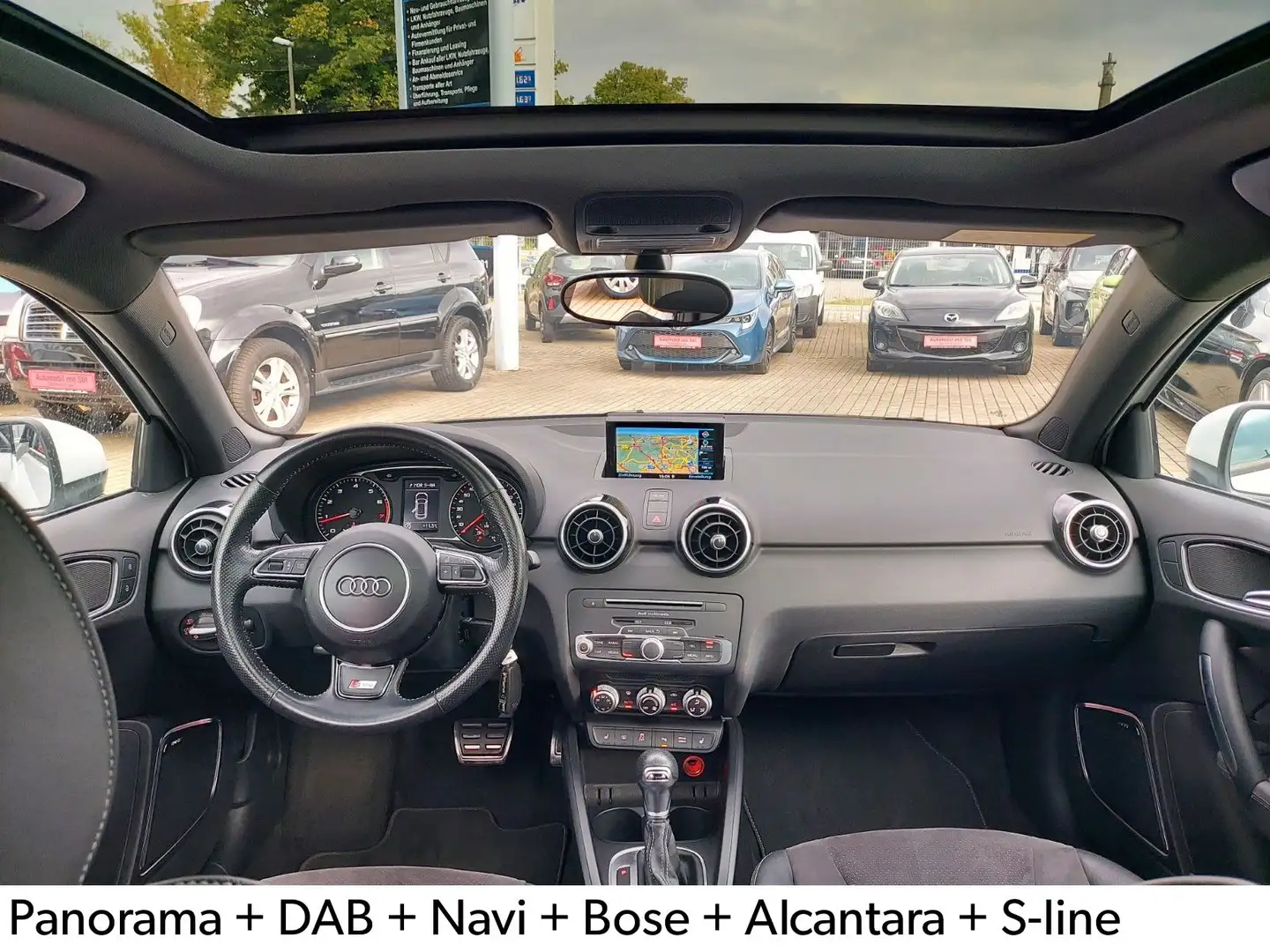Audi A1 Sportback sport S-Line Pano Bose Xenon DAB Blanc - 2