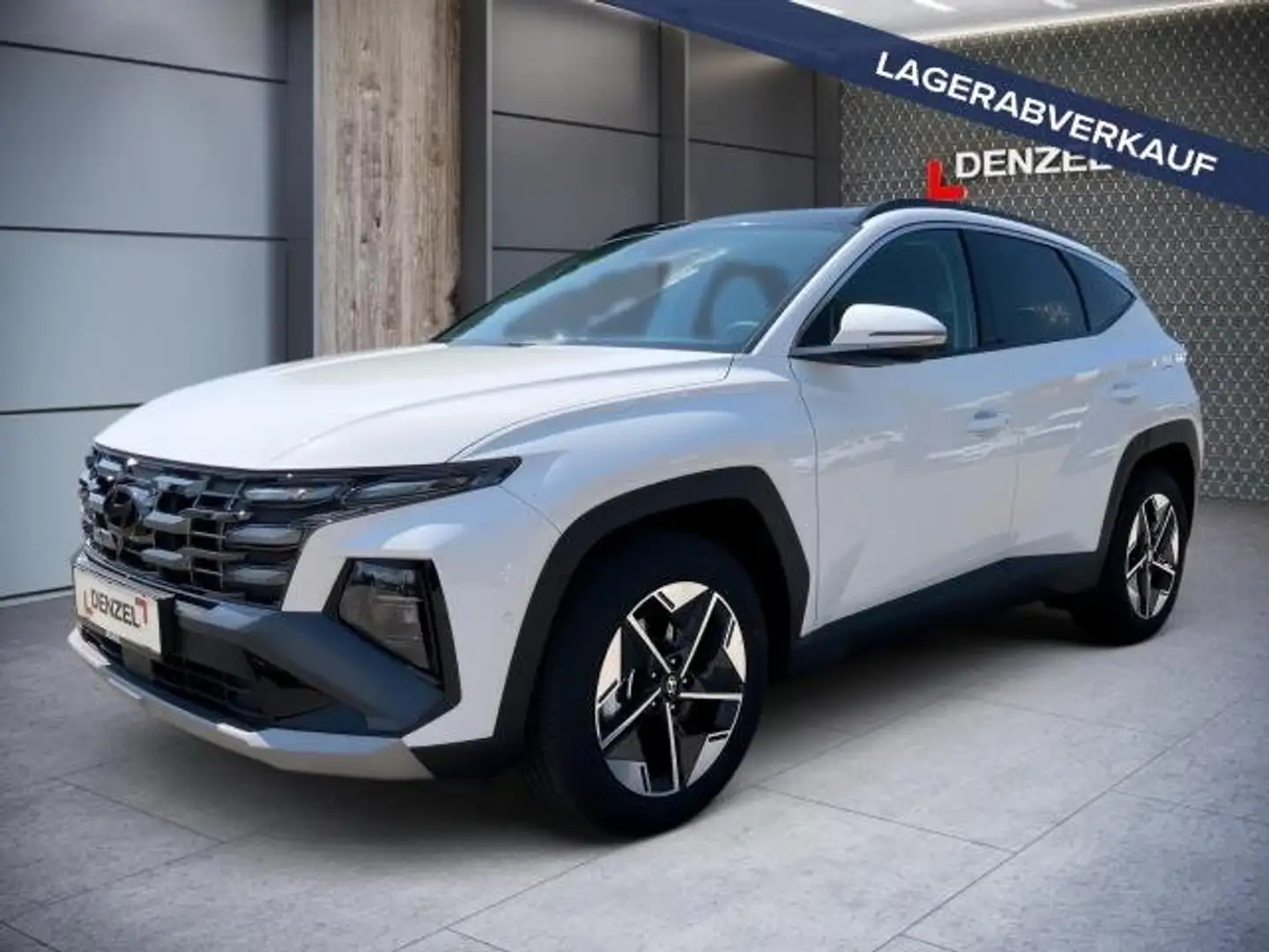 Hyundai TUCSON NX4 GO Plus 1,6 T-GDi 2WD 48V Weiß - 1