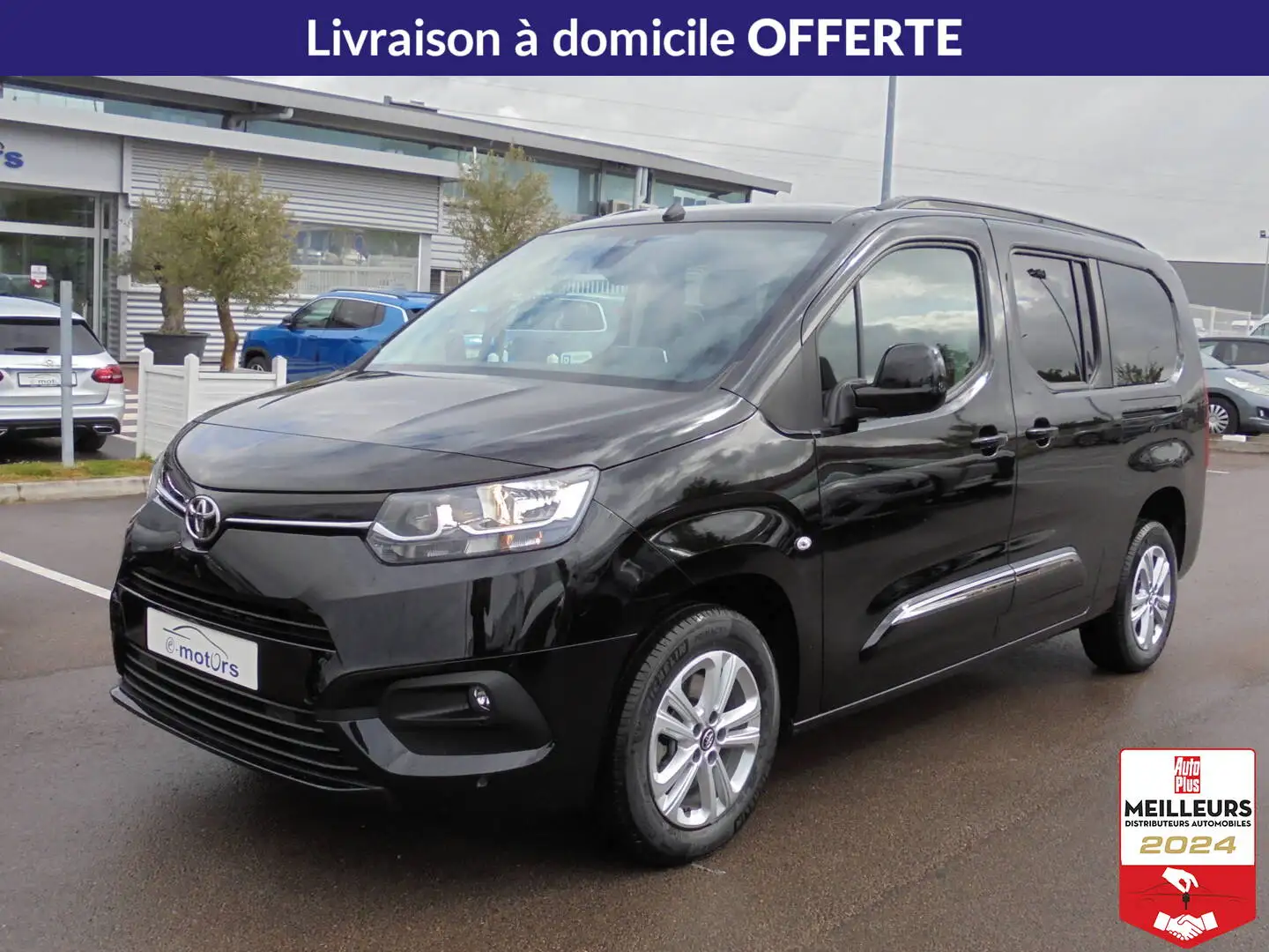 Toyota Proace City Proace City Verso Long Executive 110 VVT-i +7 Pl Noir - 1