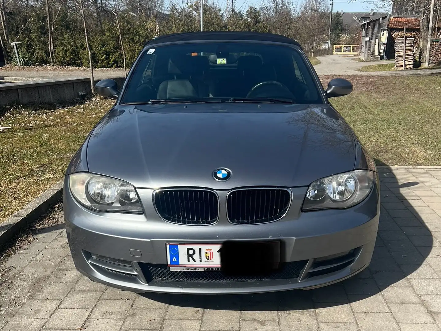 BMW 118 118i Cabrio Österreich-Paket Aut. Silber - 1