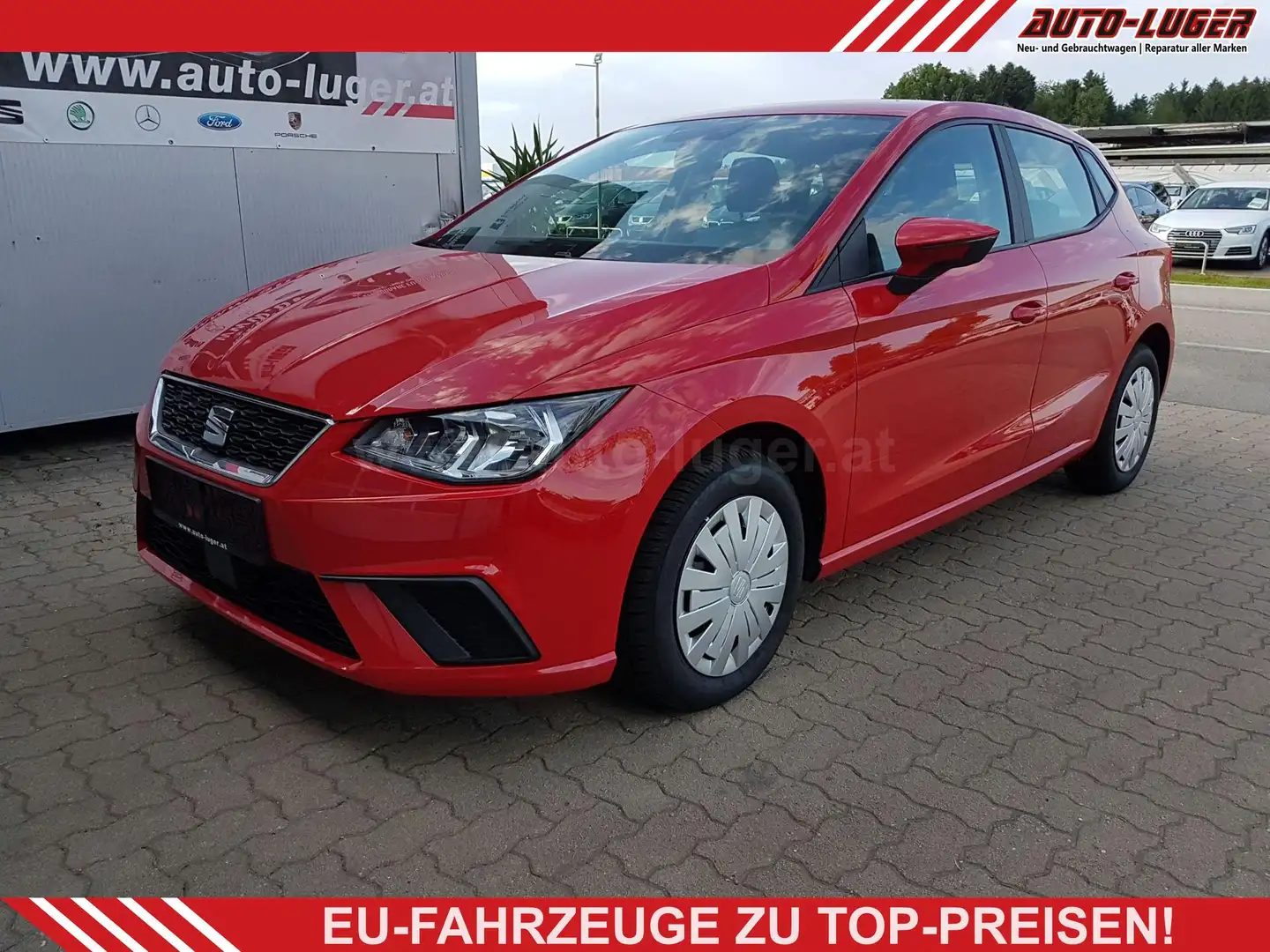 SEAT Ibiza Style 1,6 Ltr. - 70 kW TDI 70 kW (95 PS), Schal... Rot - 1