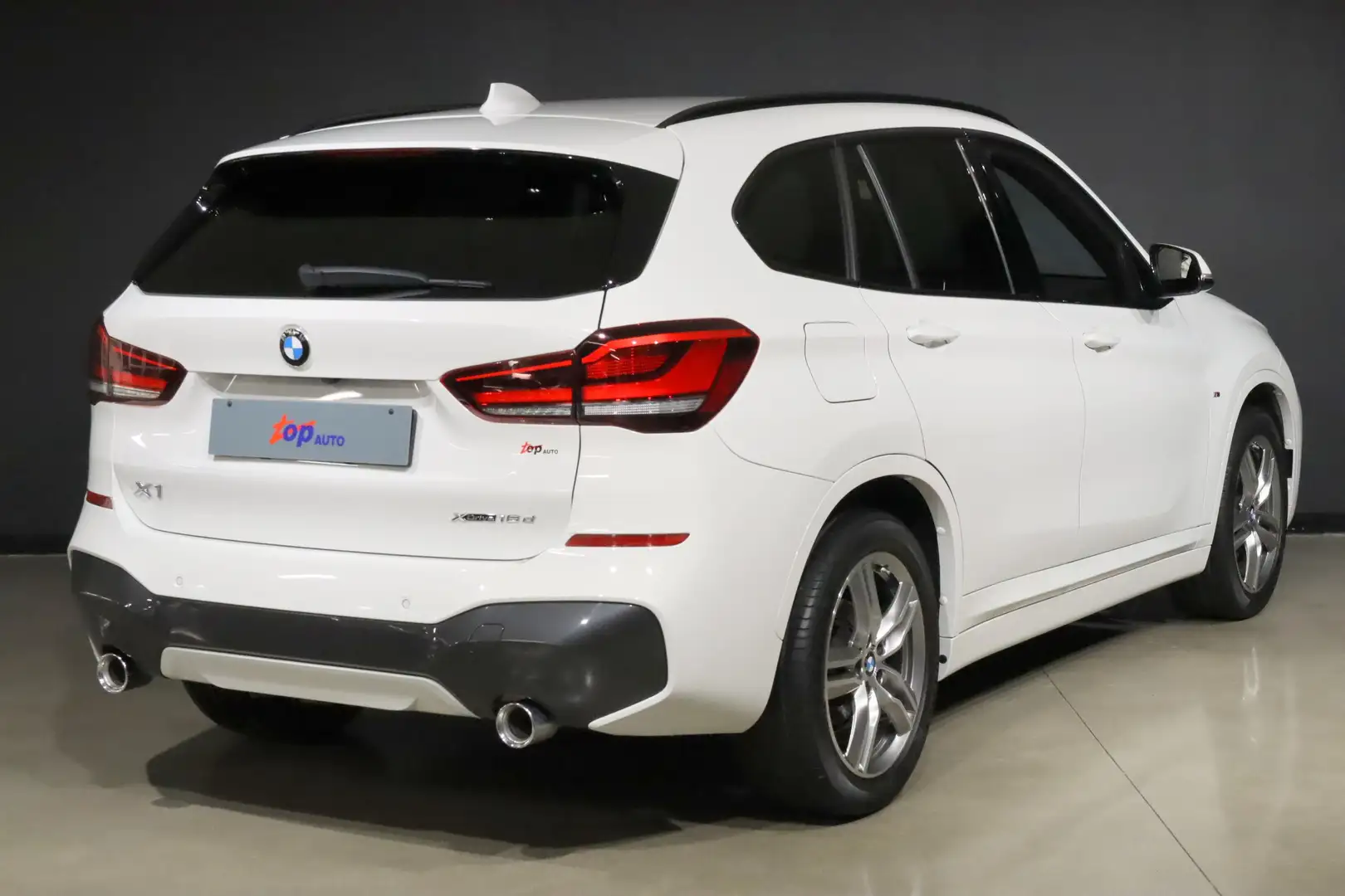 BMW X1 18D Xdrive MSPORT AUT NAVI CAMERA GANCIO TRAINO Bianco - 2