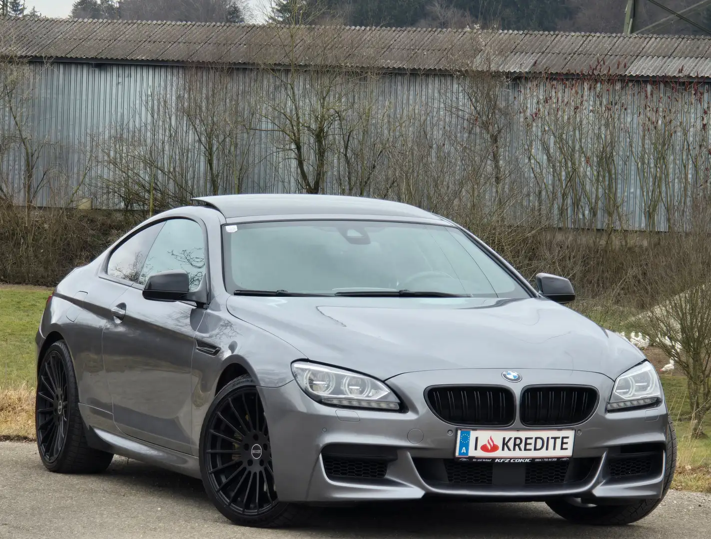 BMW 640 d Top* Kredit* Automatik* Leder* Head Up Display* Grau - 2