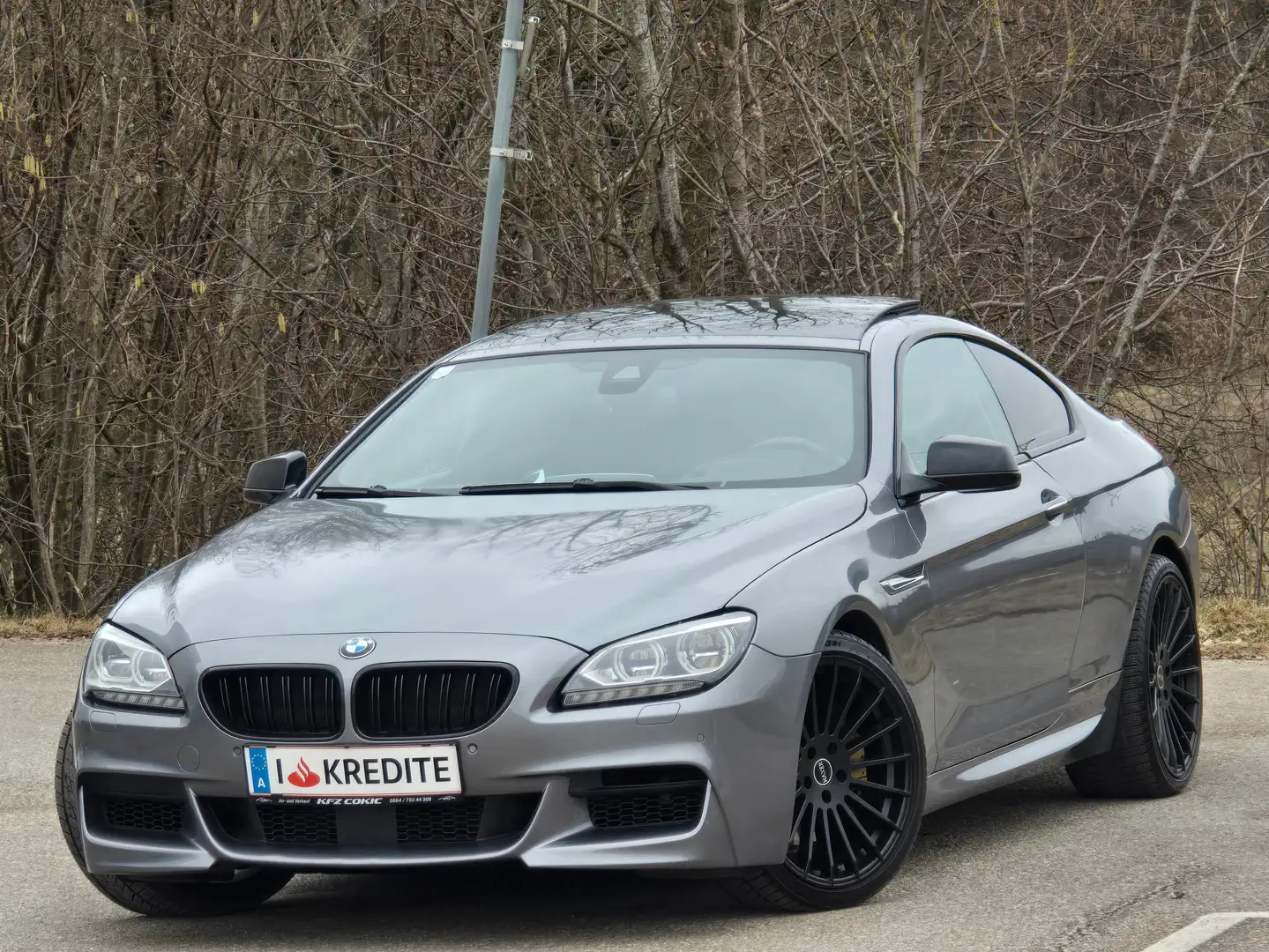 BMW 640 d Top* Kredit* Automatik* Leder* Head Up Display* Grau - 1