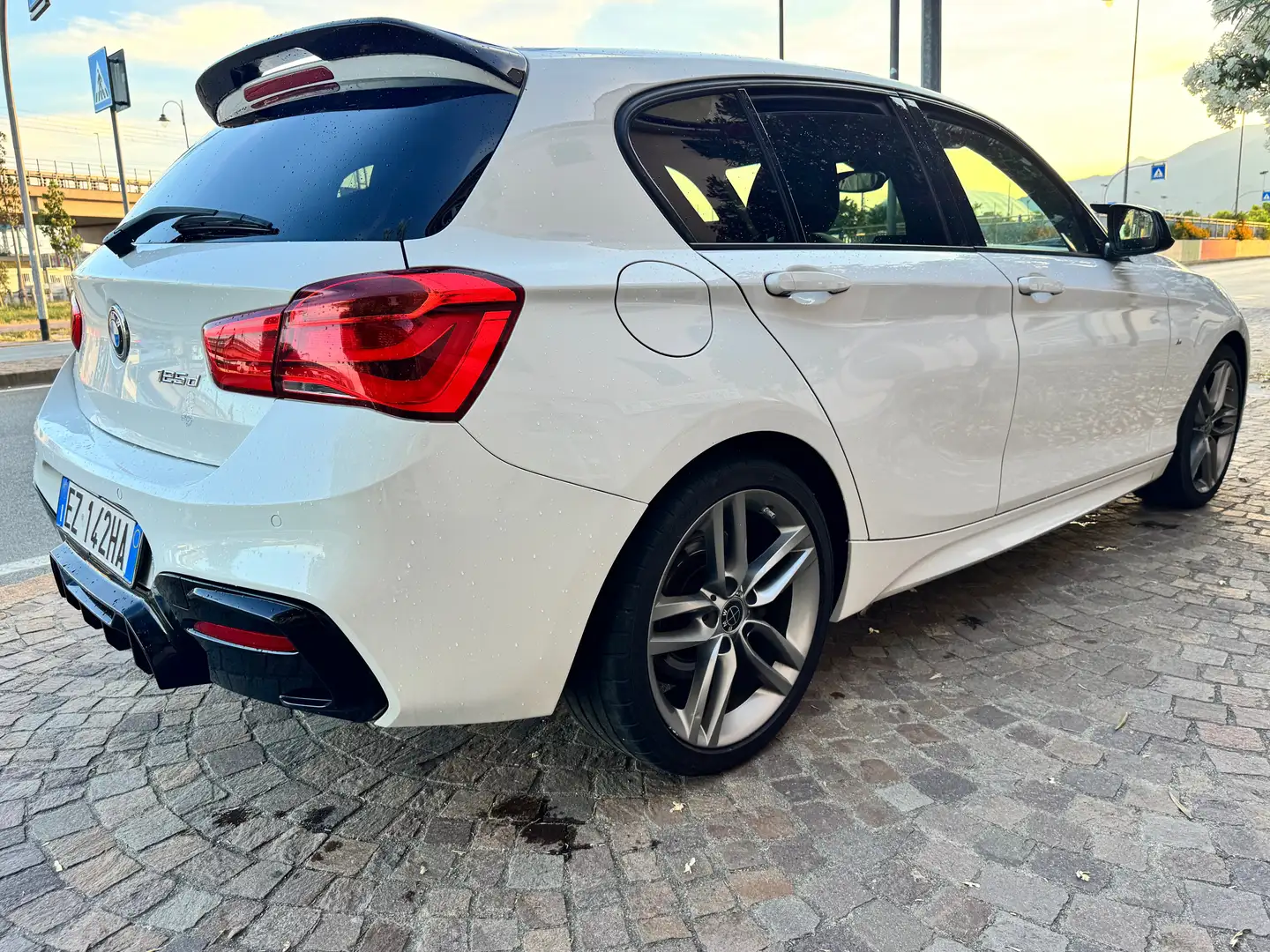 BMW 125 125d M Msport 5p auto Eu 6 Blanc - 1