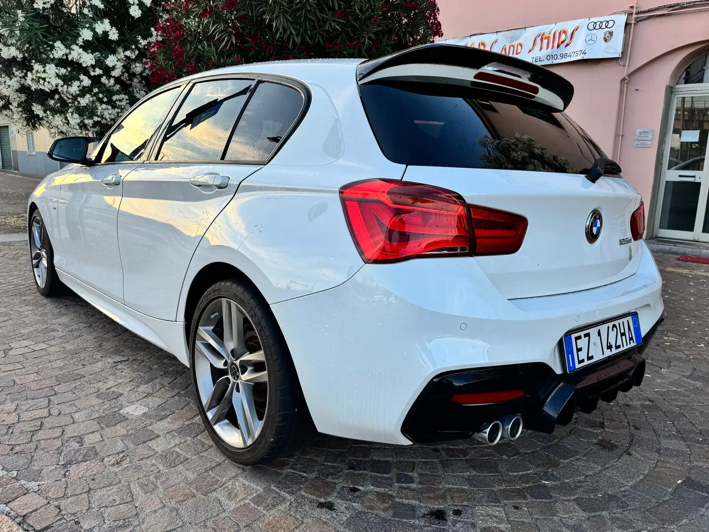 BMW 125 125d M Msport 5p auto Eu 6 Weiß - 1